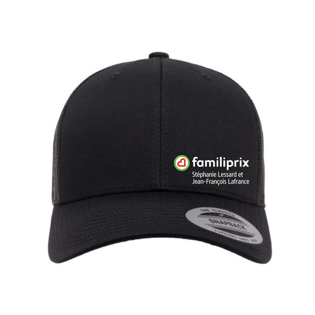 Casquette avec mesh ajustable - Familiprix imprimée