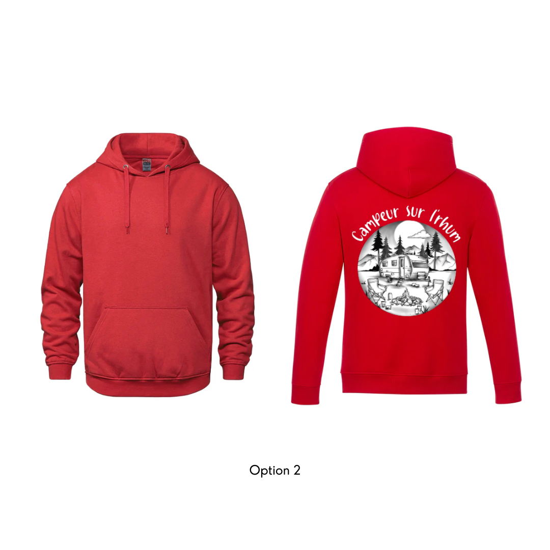 Hoodie unisexe Camping - Junior