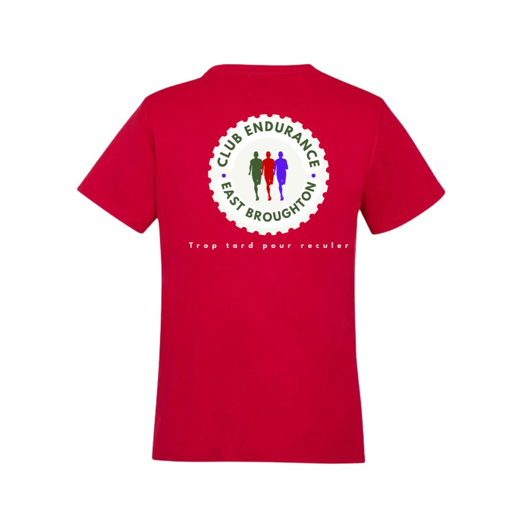 T-shirt DryFit pour femme rouge - Club Endurance EB