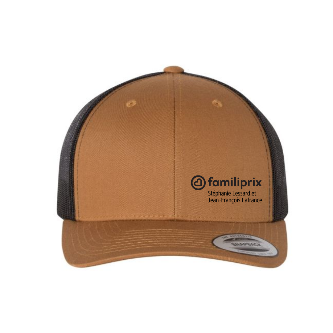 Casquette avec mesh ajustable - Familiprix imprimée