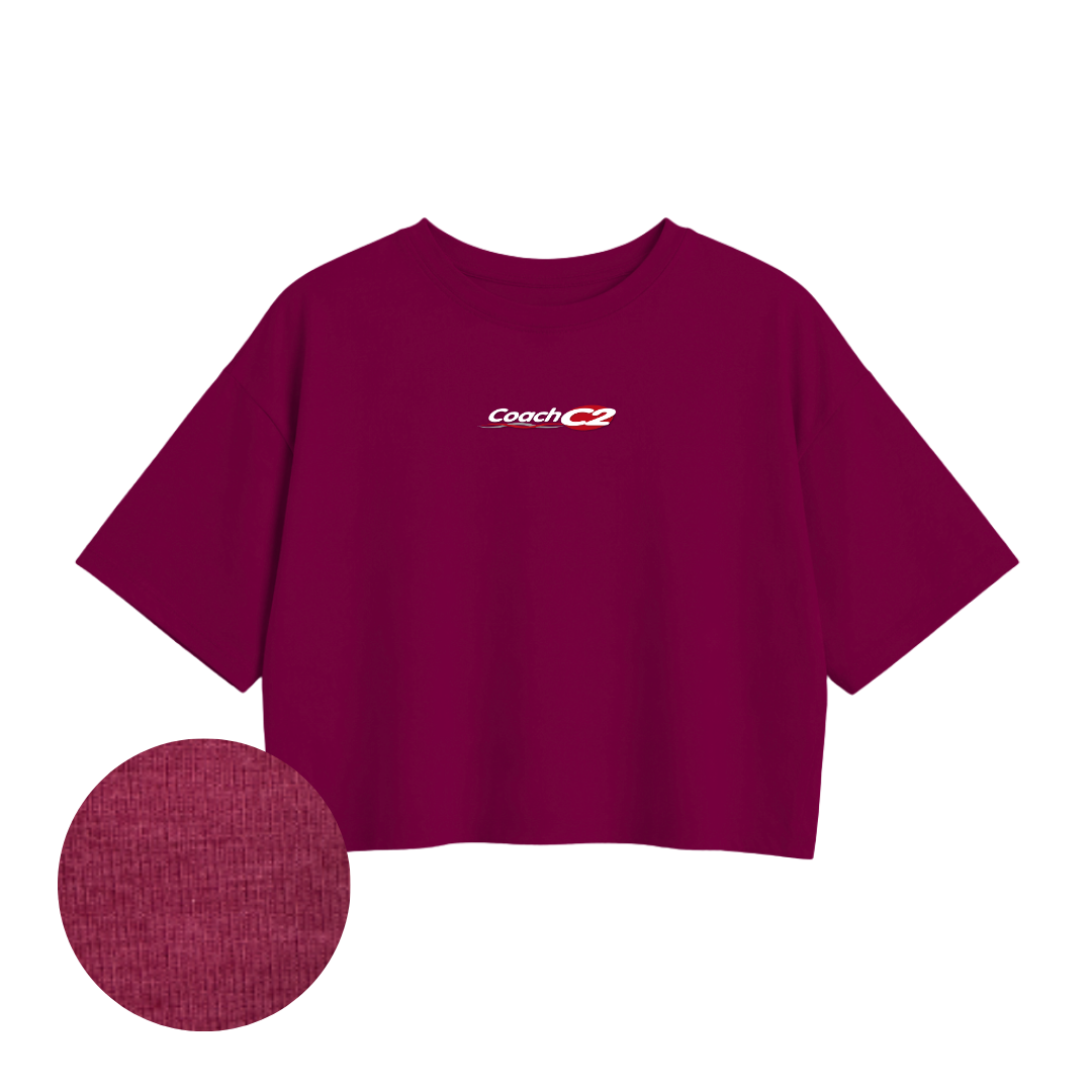 T-shirt crop en bambou - Coach C2