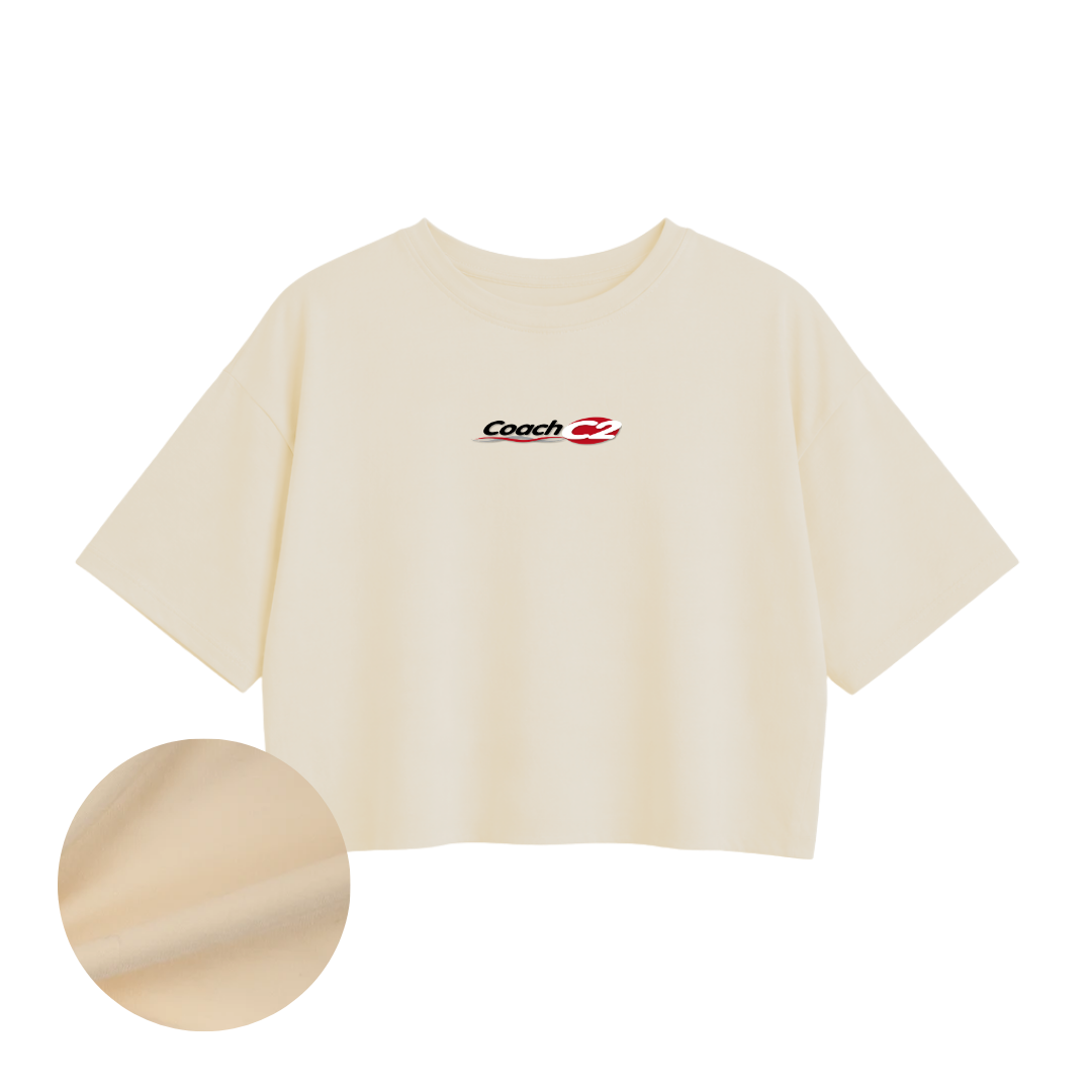 T-shirt crop en bambou - Coach C2