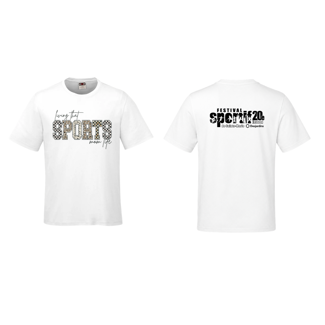 T-shirt - FSSM Living that Sports Mom life