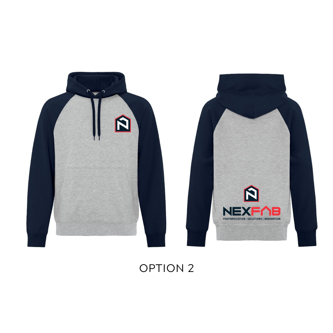 Hoodie unisexe classique 2 couleurs - NEXFAB