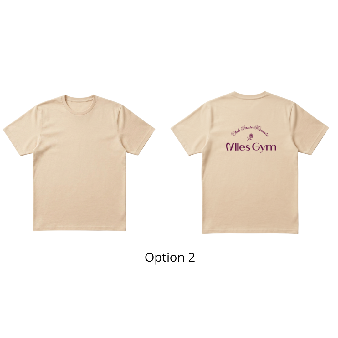 T-shirt unisexe prestige en bambou - Mlle Gym