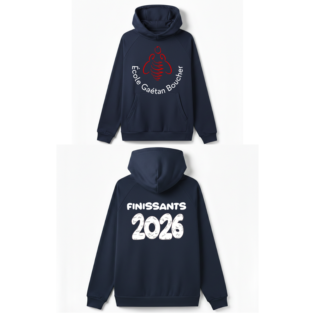 Hoodie unisexe - École Gaetan Boucher ÉLÈVES