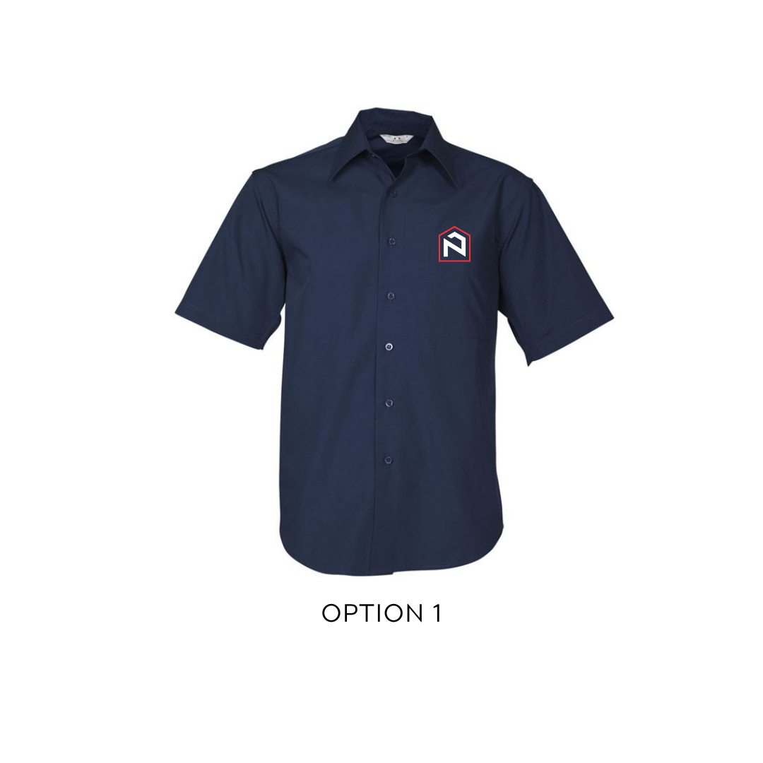 Chemise à manches courtes avec poche Metro pour homme - NEXFAB