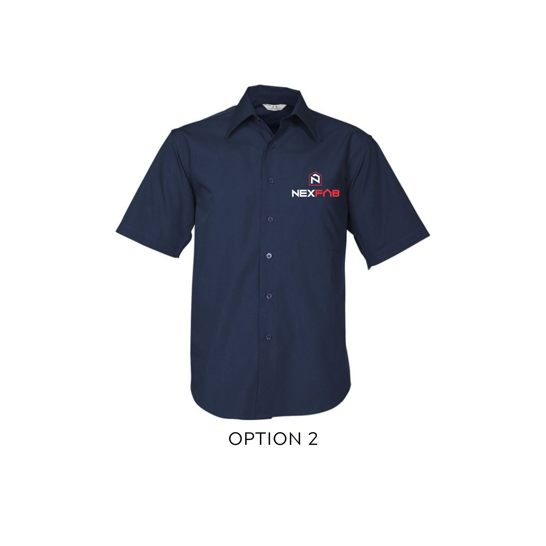 Chemise à manches courtes avec poche Metro pour homme - NEXFAB