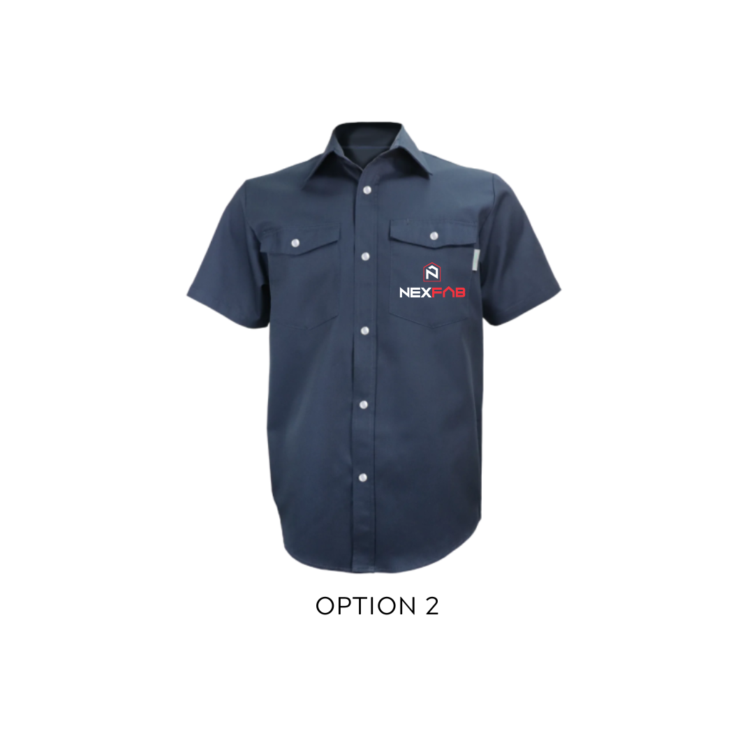 Chemise à manches courtes de travail pour homme - NEXFAB