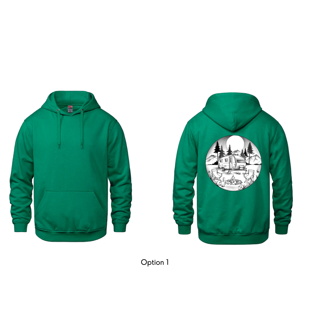 Hoodie unisexe Camping - Junior