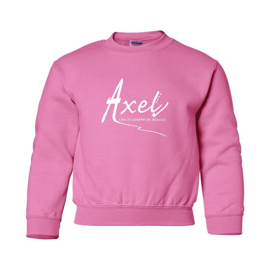 Crewneck Axel pour enfant - Rose