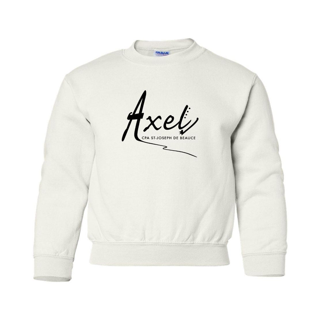 Crewneck Axel pour enfant - Blanc