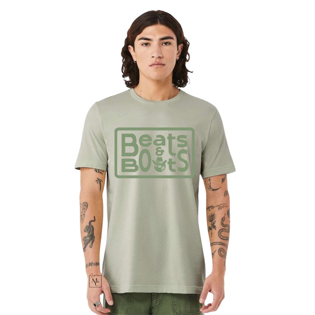 T-shirt unisexe Beats&Boots menthe