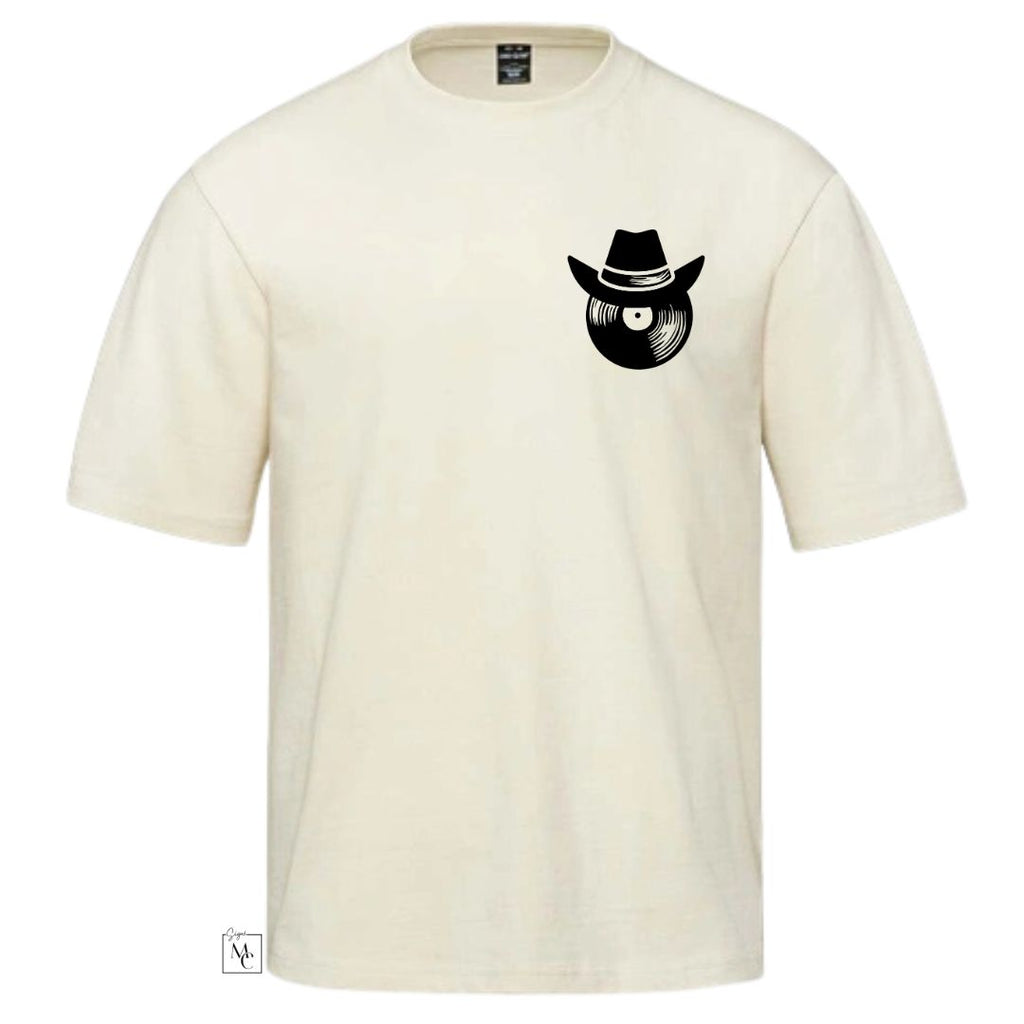 T-shirt oversize Beats&Boots ivoire pour femmes