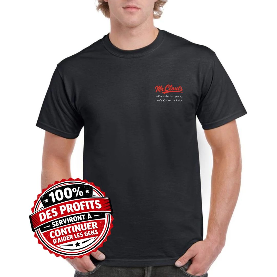 T-shirt de base noir - Mr. Clouts
