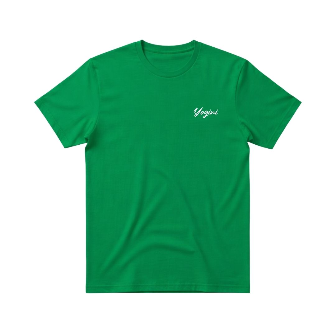 T-shirt unisexe prestige MomMe&Cie en bambou - Vert trèfle - Mélissa Poudrier
