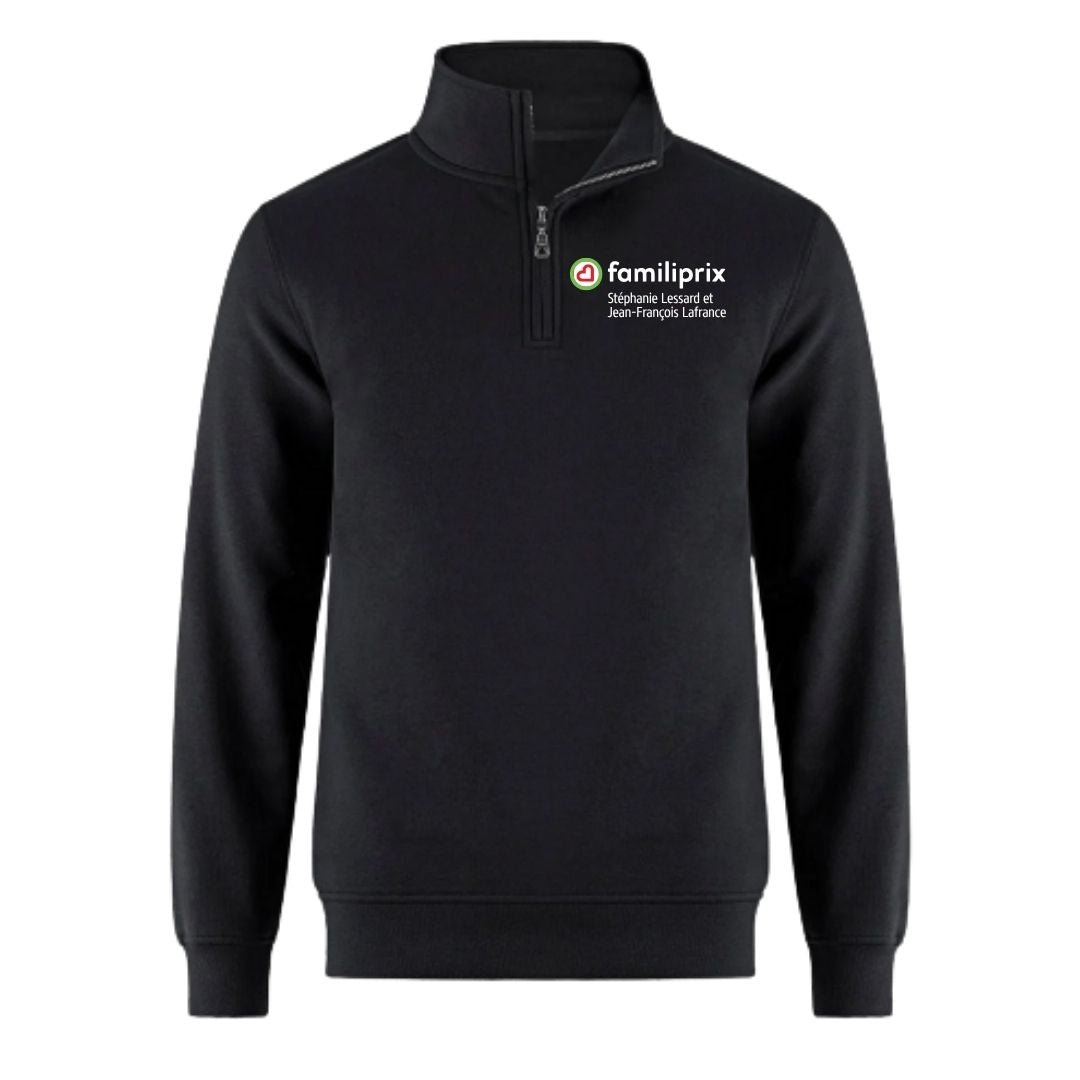 Hoodie demi-zip unisexe classique - Familiprix (Beauceville)