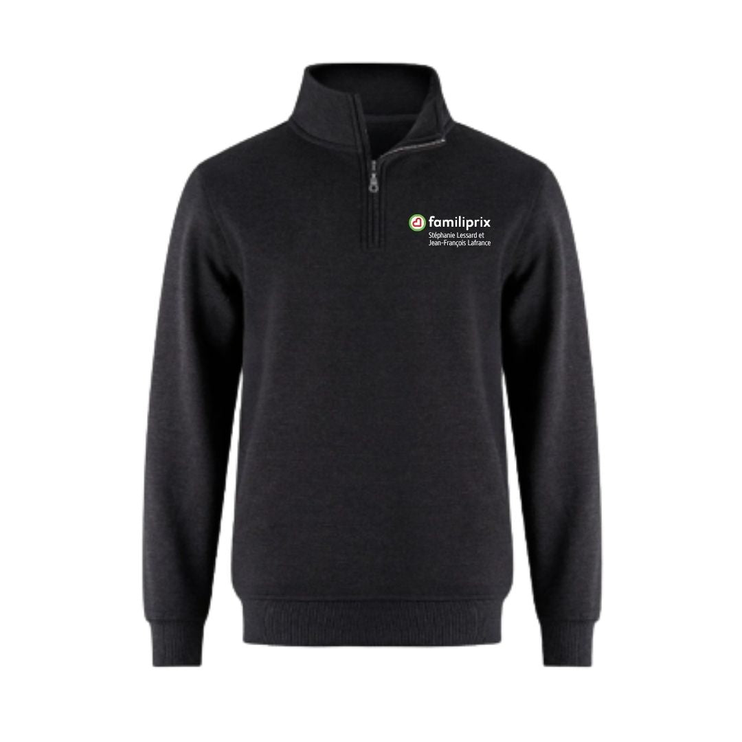 Hoodie demi-zip unisexe classique - Familiprix (Beauceville)