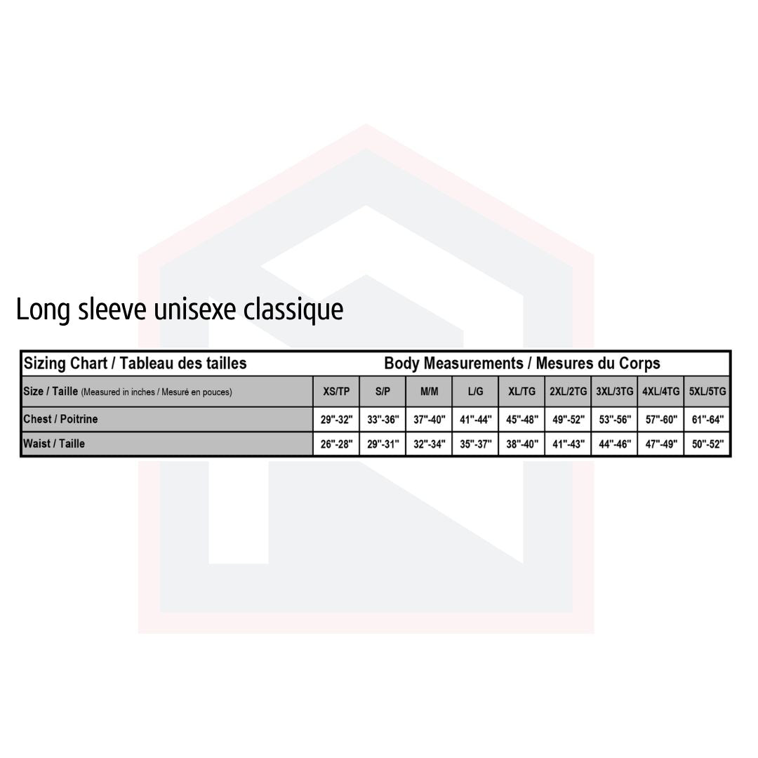 Long sleeve unisexe classique - NEXFAB