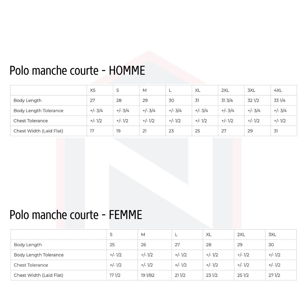 Polo manche courte homme - NEXFAB