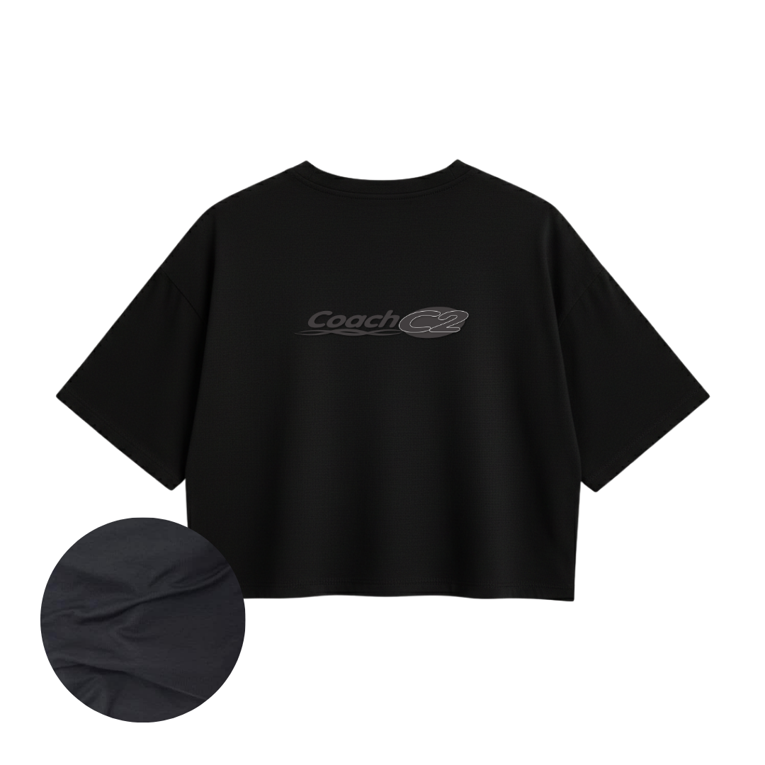 T-shirt crop en bambou - Coach C2
