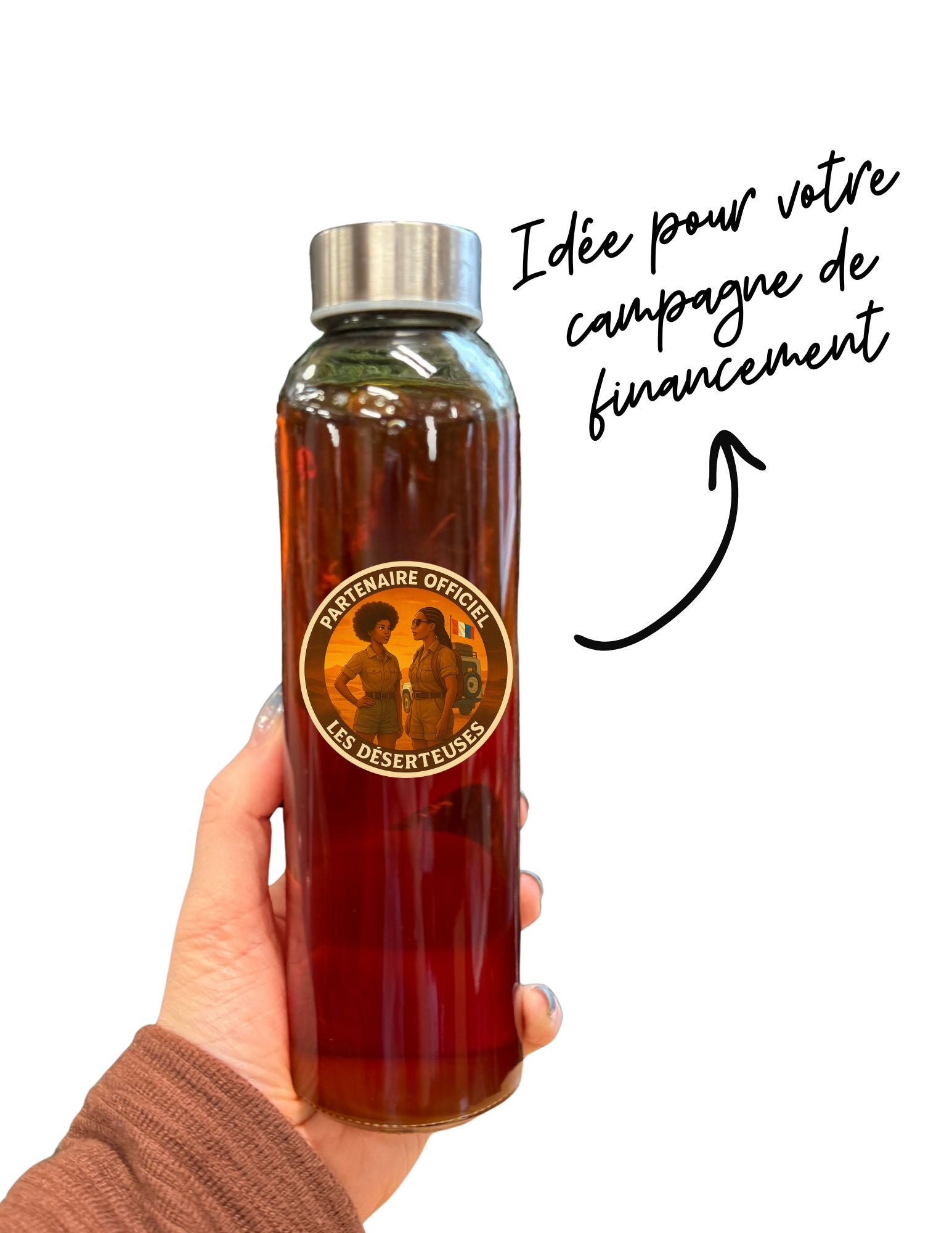 Bouteille de sirop d'érable pur 500 ml - Érablière Anasak - Déserteuses
