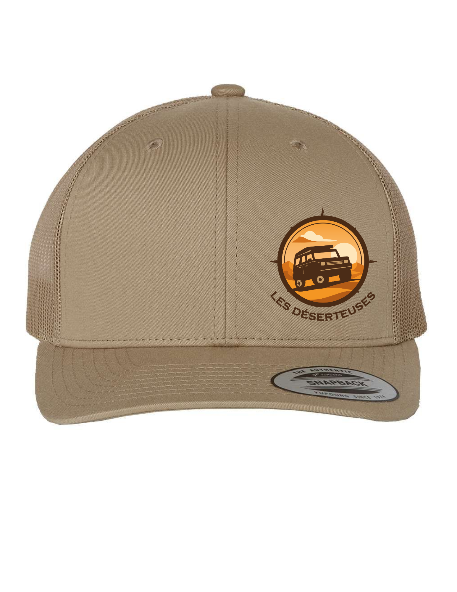 Casquette avec mesh ajustable - SABLE - Déserteuses