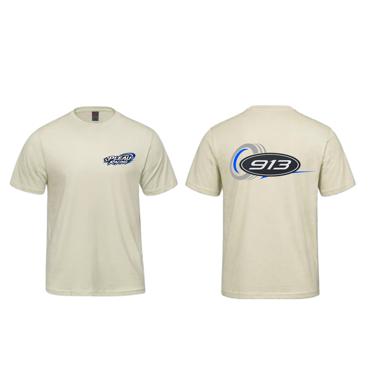 T-shirt Adulte-logo roue-dos et devant-Roan Pleau