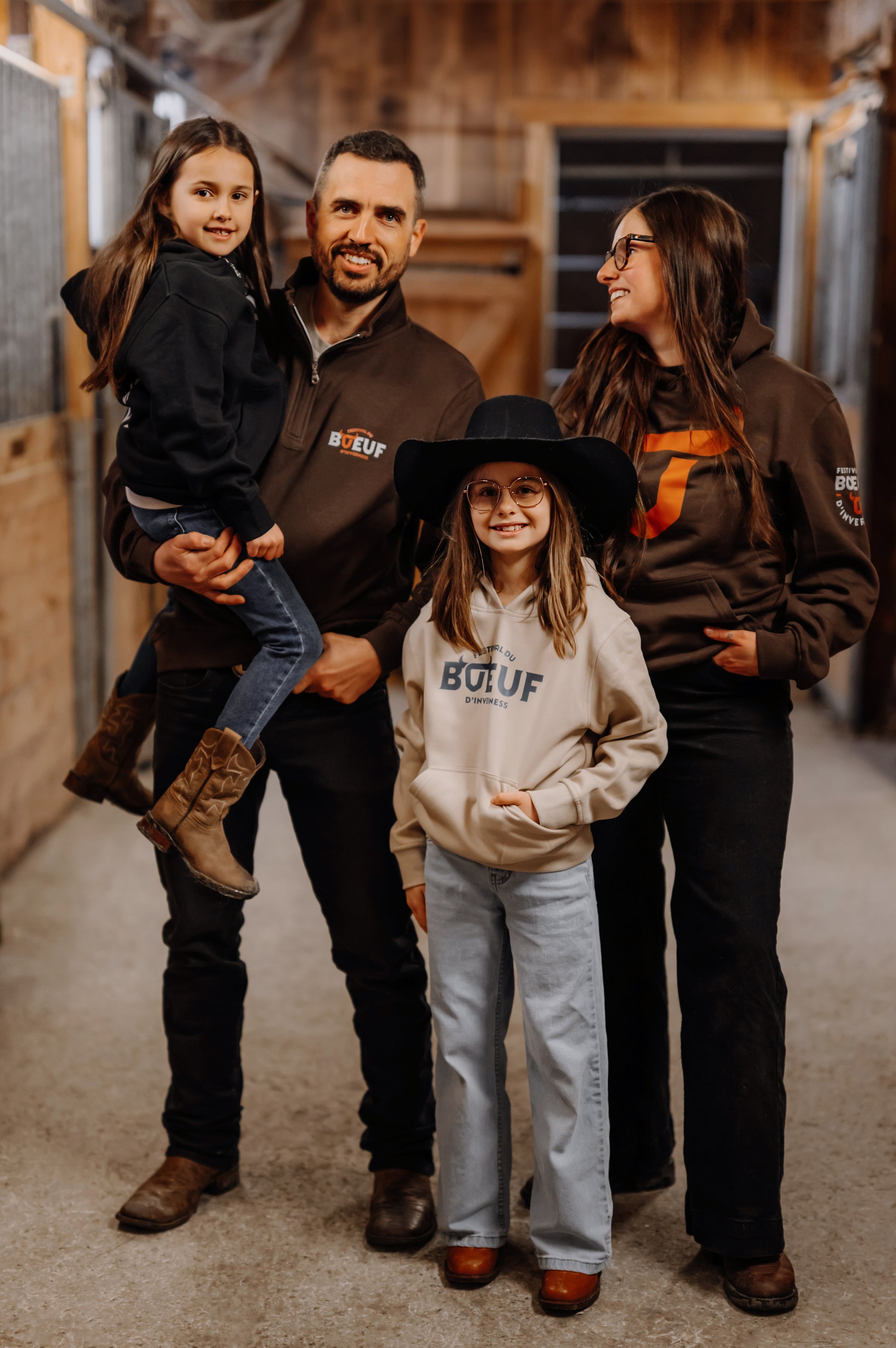 Hoodie unisexe pour adulte Festival du Boeuf d'Inverness