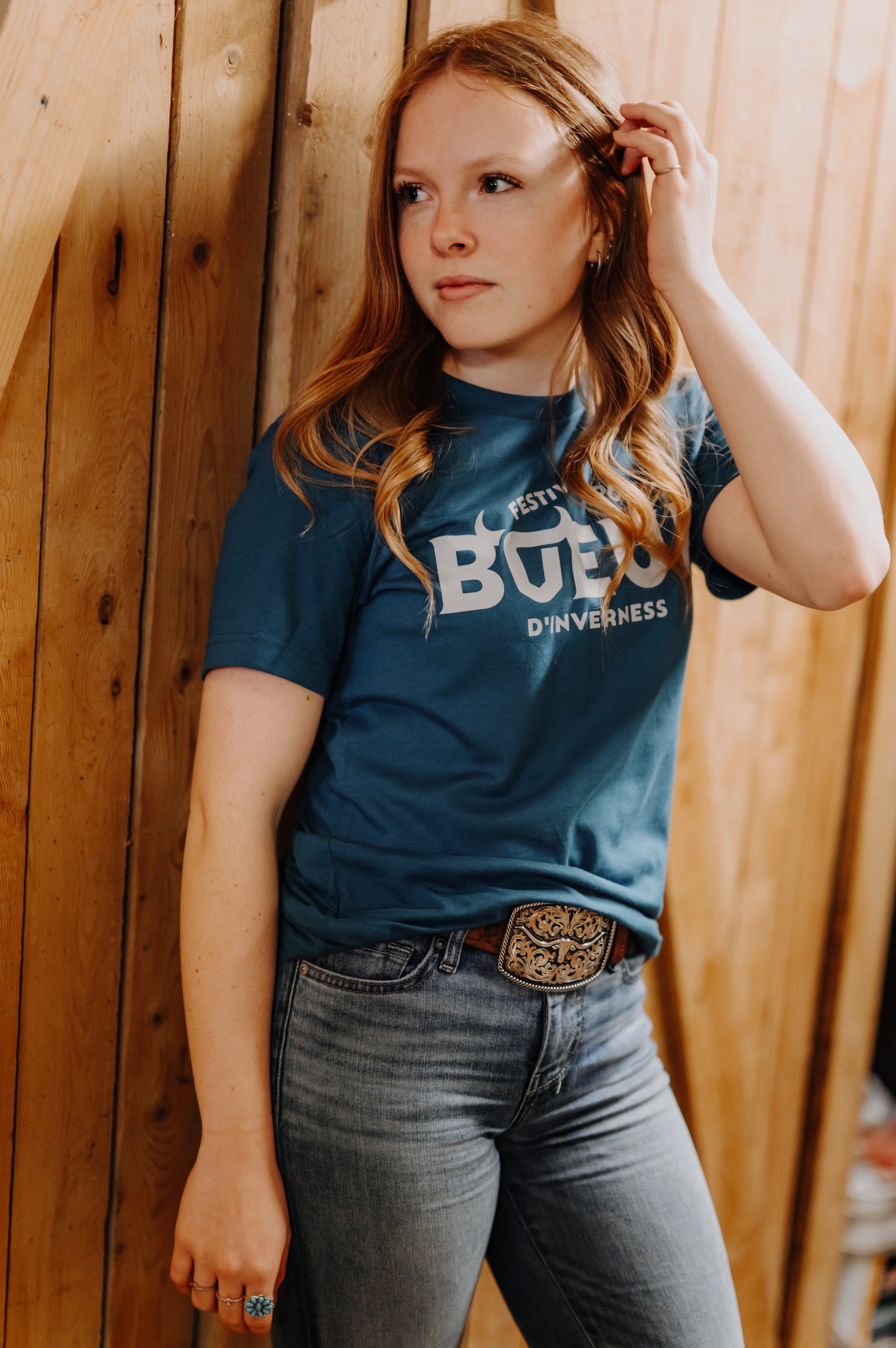 T-shirt unisexe pour adulte Festival du Boeuf d'Inverness