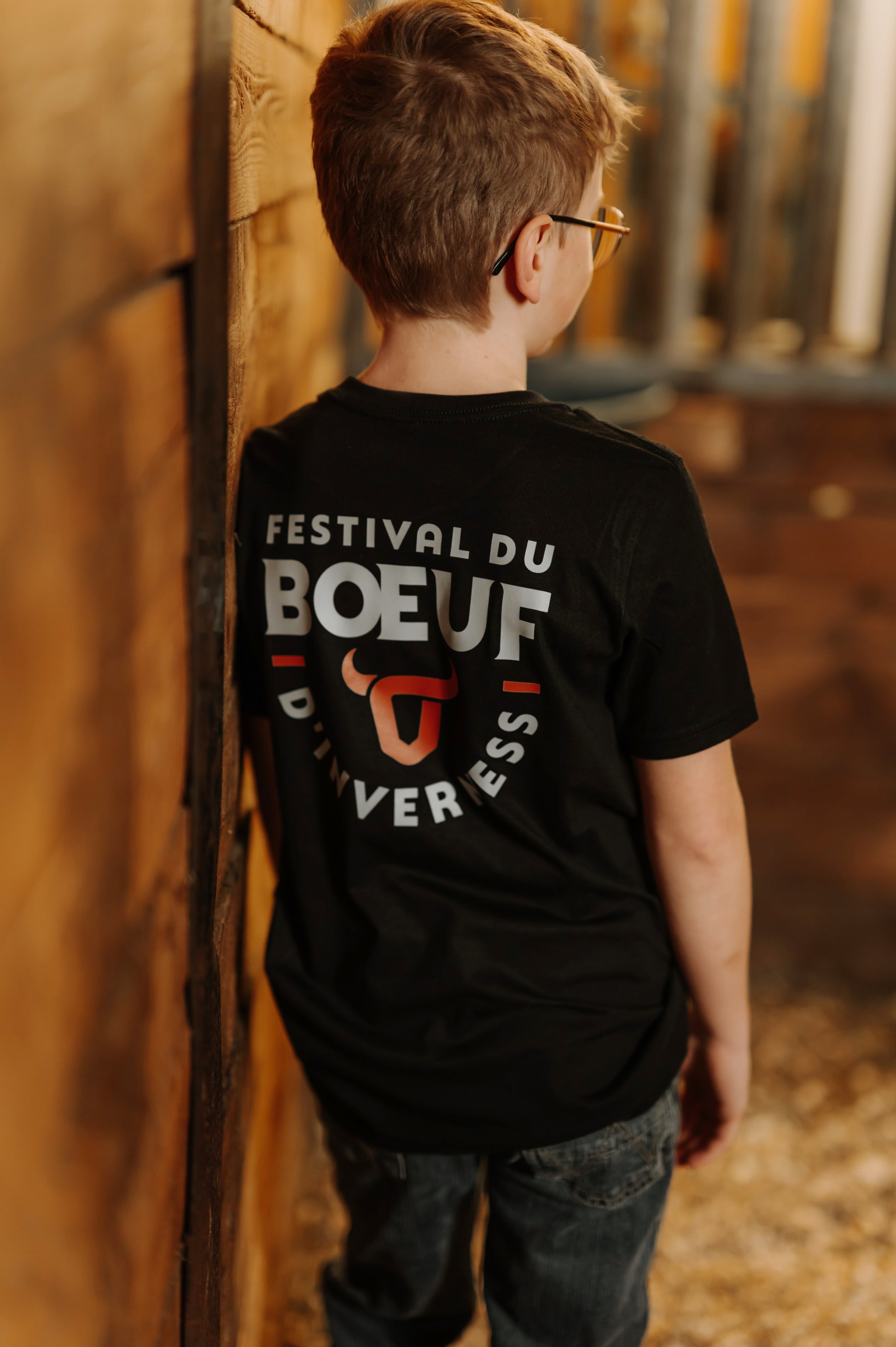 T-shirt unisexe junior Festival du Boeuf d'Inverness