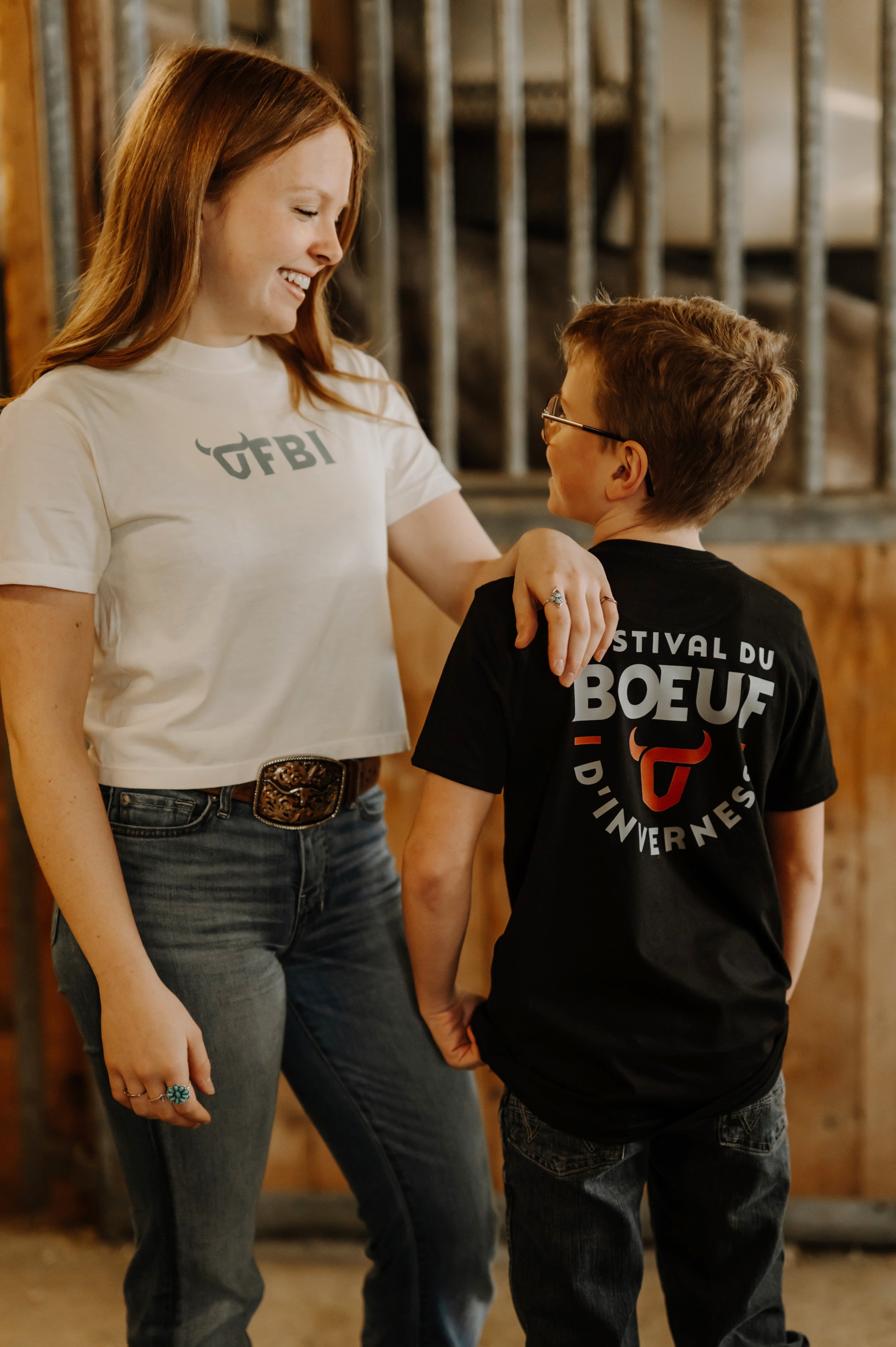 T-shirt unisexe pour adulte Festival du Boeuf d'Inverness