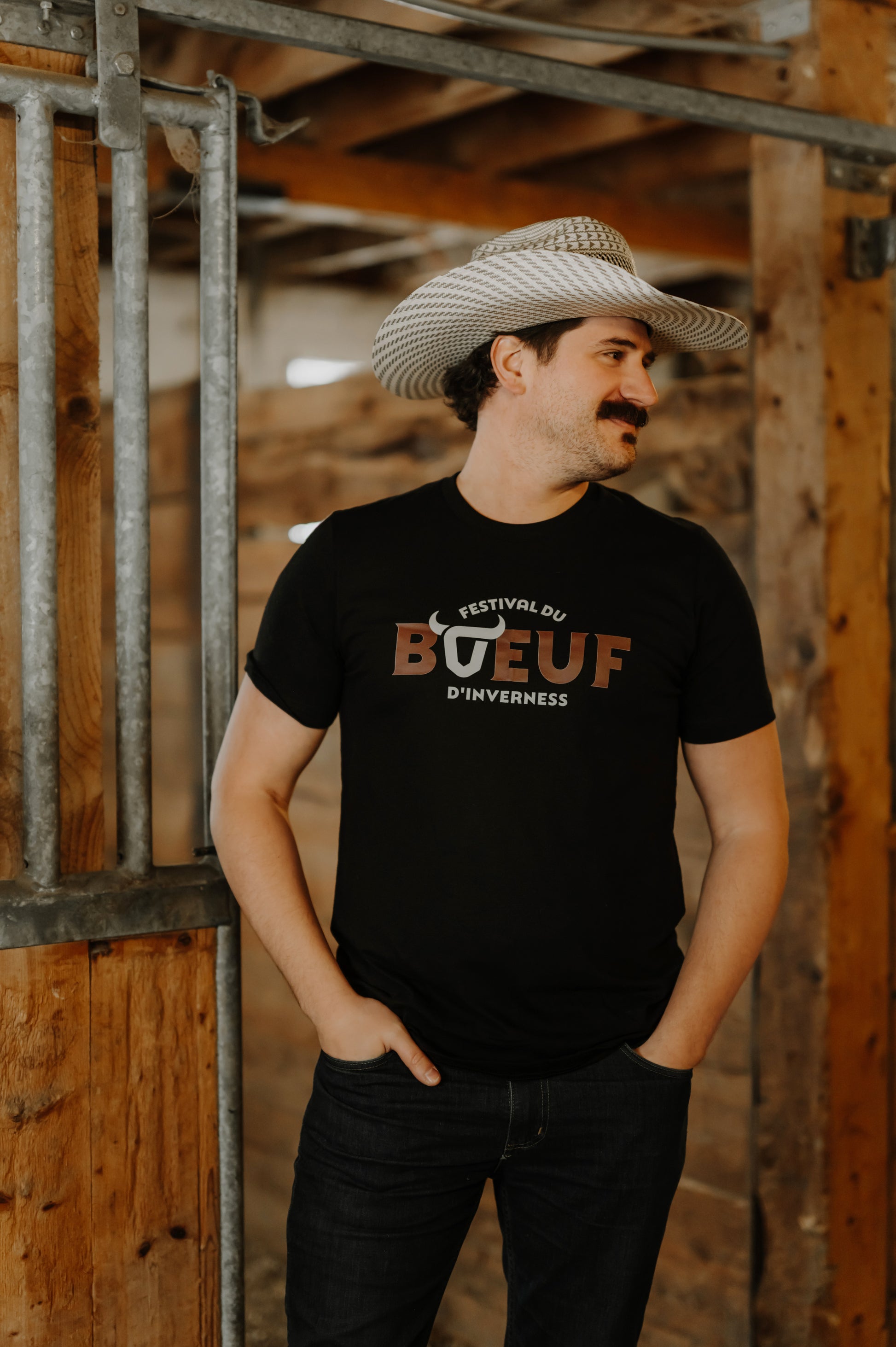 T-shirt unisexe pour adulte Festival du Boeuf d'Inverness