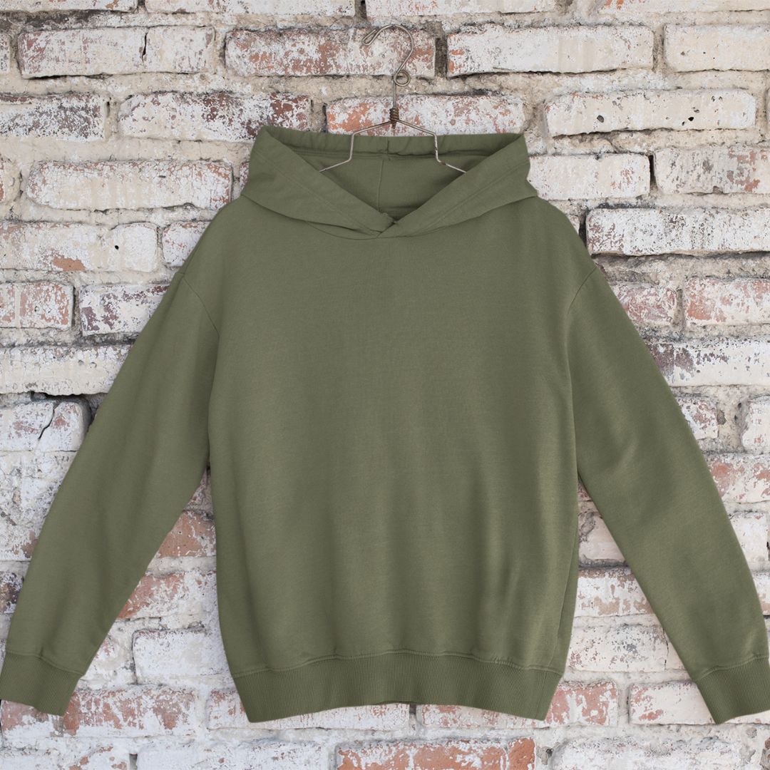 Hoodie unisexe prestige MomMe&Cie en bambou fleece - couleurs variées - Uni