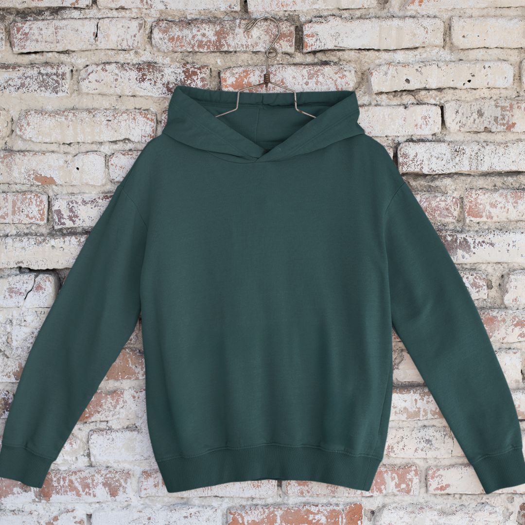 Hoodie unisexe prestige MomMe&Cie en bambou fleece - couleurs variées - Uni