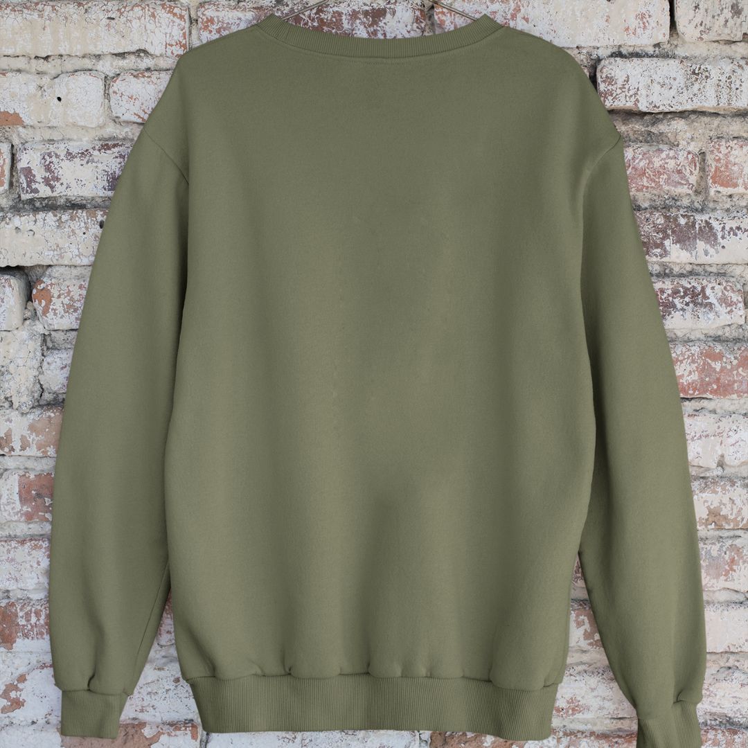 Crewneck femme prestige MomMe&Cie en bambou fleece - couleurs variées - Uni