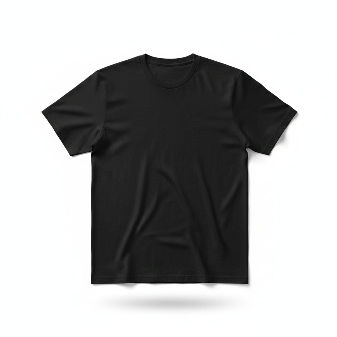 T-shirt unisexe prestige MomMe&Cie en bambou - Noir
