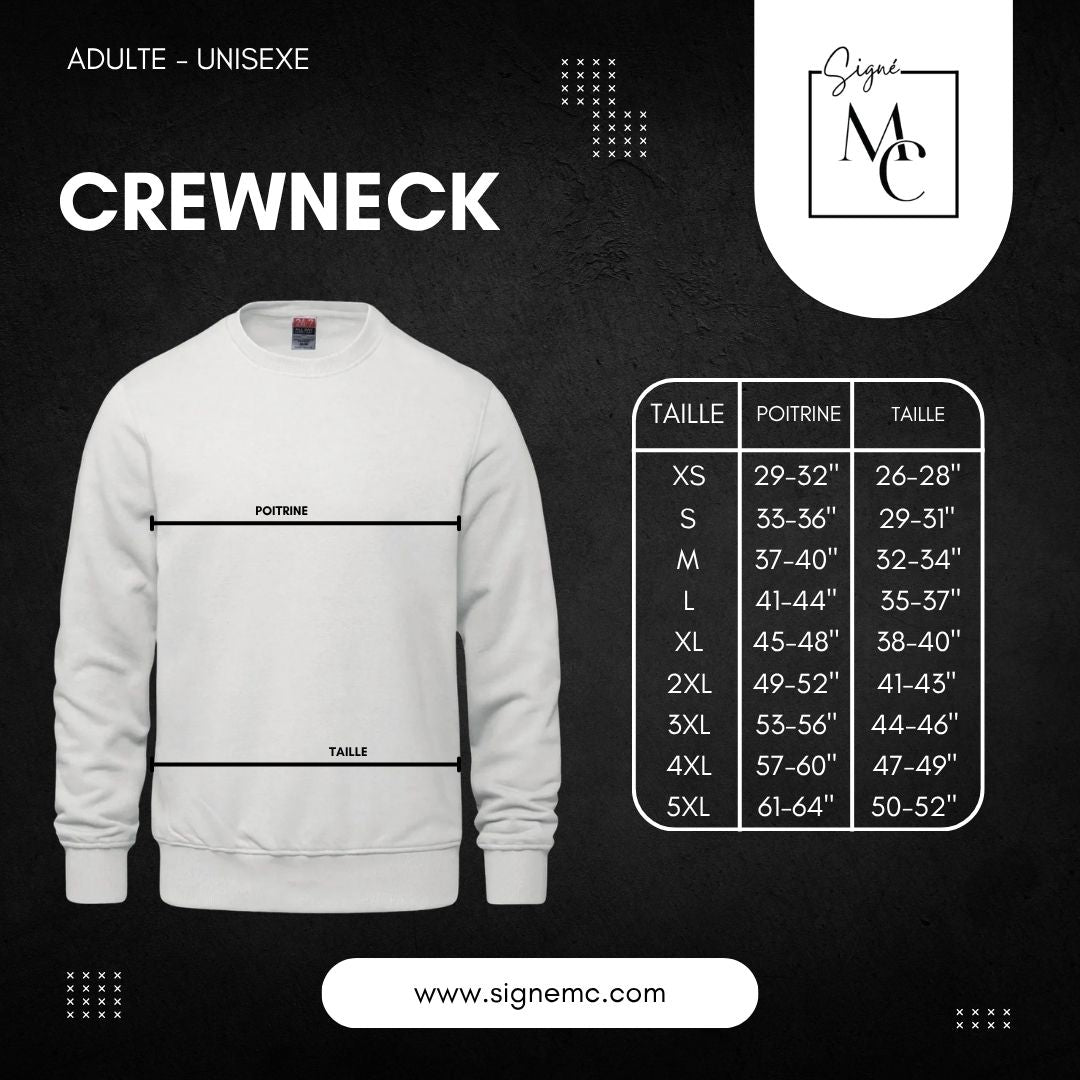 Crewneck unisexe pour adulte FWSV