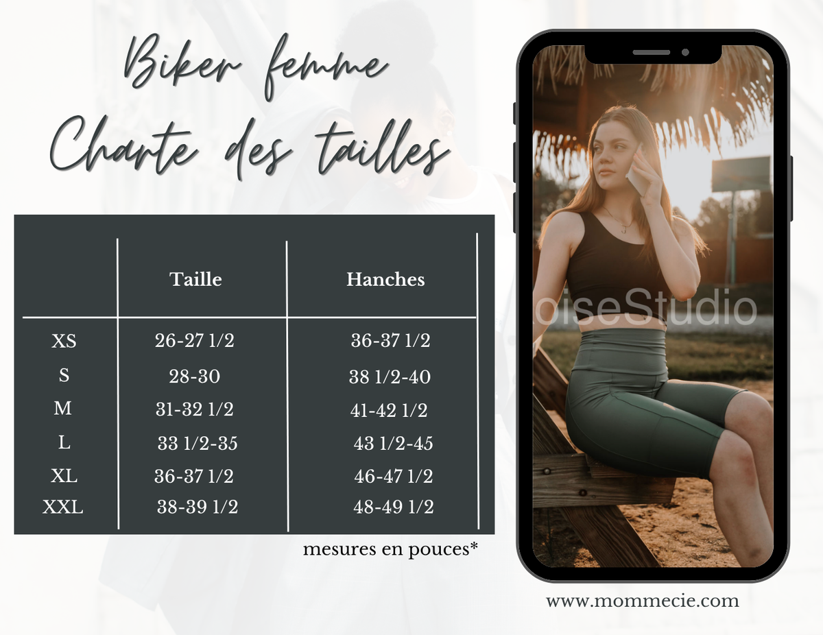 Biker 7,5" pour femme avec poches - Coach C2