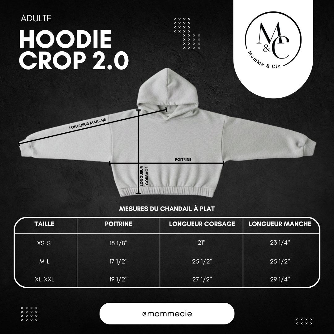 Hoodie à capuche crop prestige en bambou - Coach C2