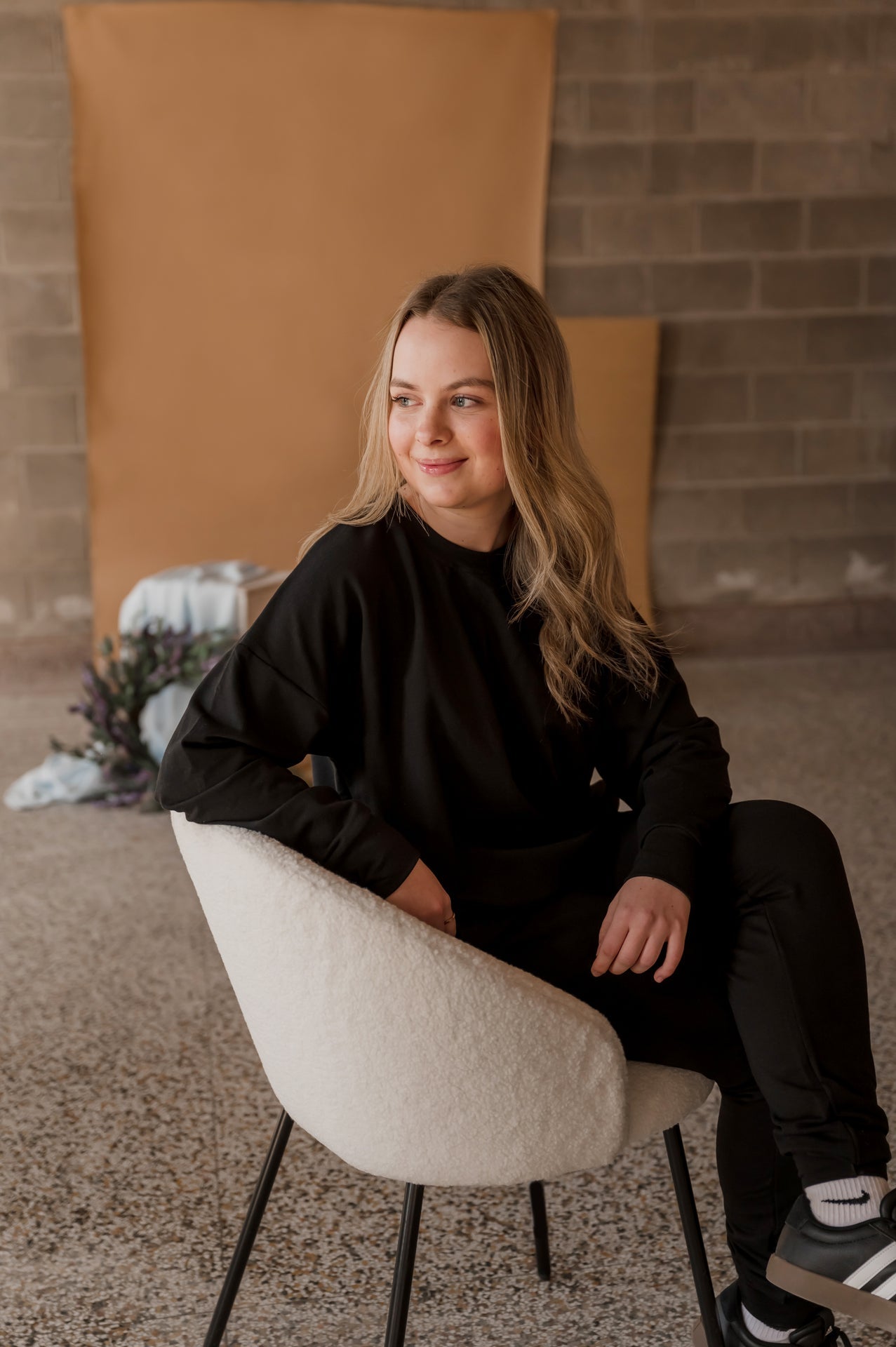 Crewneck pour femme en bambou vert forêt