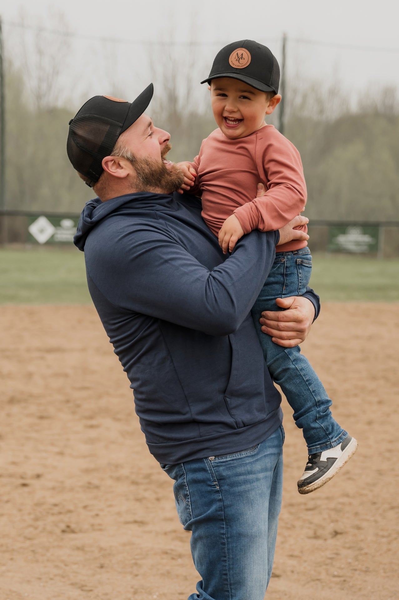 Hoodie unisexe prestige MomMe&Cie en bambou - Marine