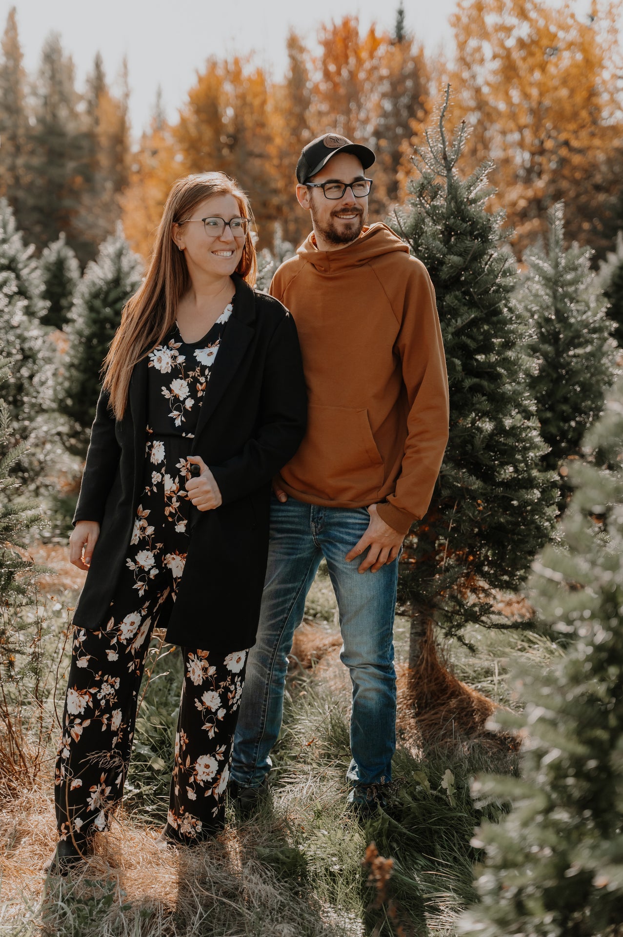 Hoodie unisexe prestige MomMe&Cie en bambou fleece - Ocre