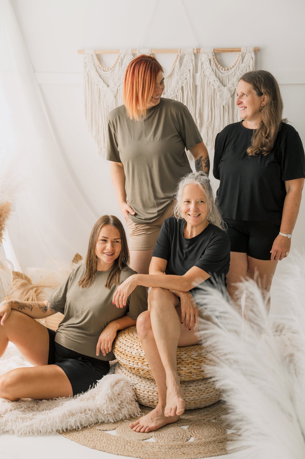 T-shirt Éli unisexe en bambou noir