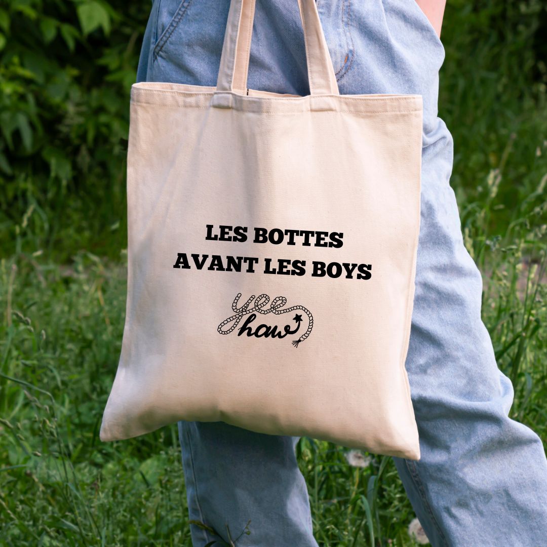 Tote bag Beats&Boots - Les bottes avant les boys!