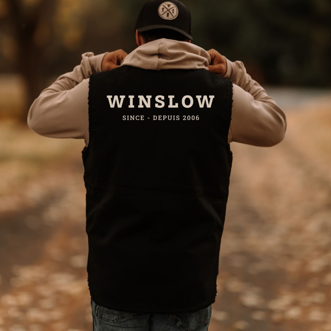 Veste sans manches robuste doublée de Sherpa Winslow