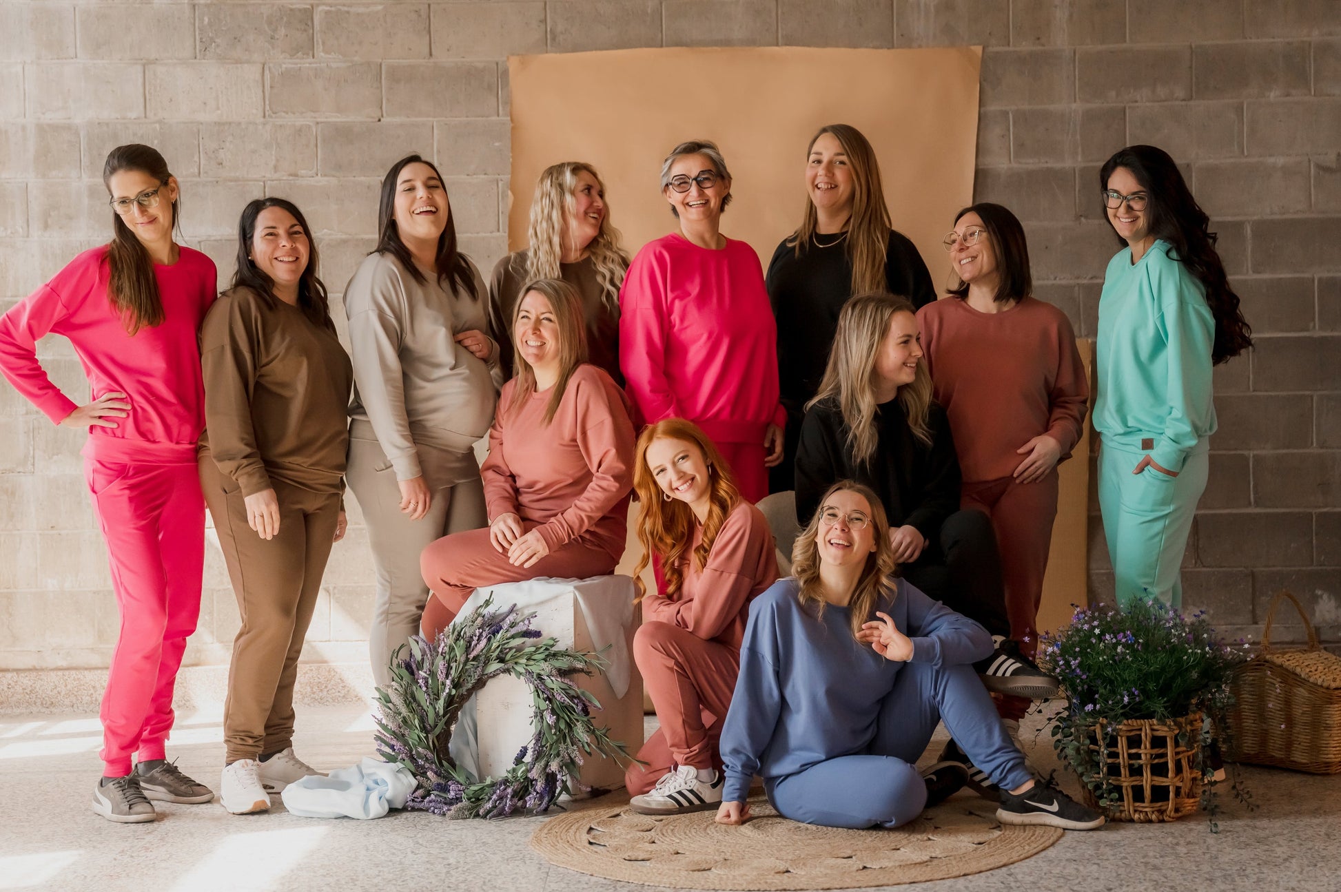 Crewneck femme prestige MomMe&Cie en bambou - Café latté